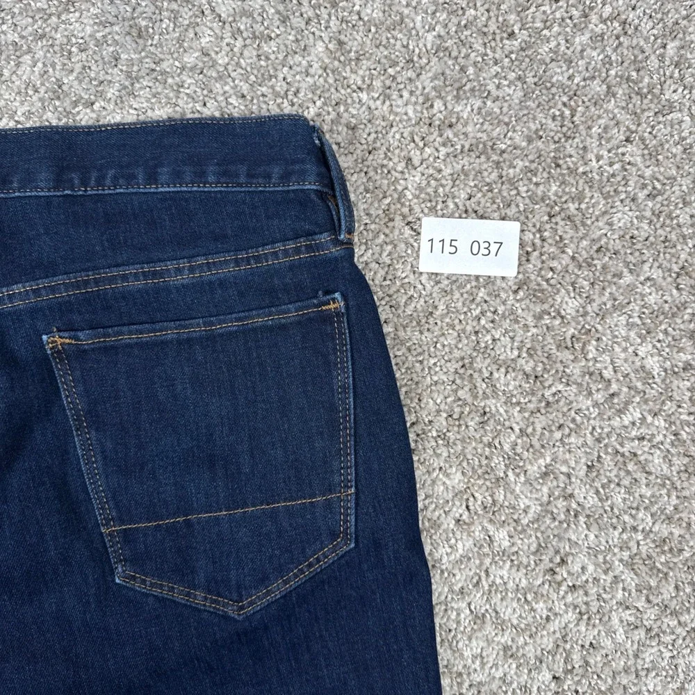 Banana Republic Jeans Mens 33x34 Dark‎ Indigo Skinny Fit Denim Travel Stretch